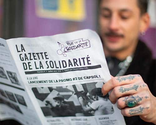 Initiatives multiples : gazette mais aussi fresques, ateliers...