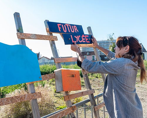 Co-construction avec élèves, professionnels et habitants de Bagneux